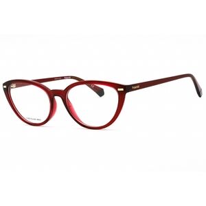 NWT Polaroid Core PLD D432-0C9A 00 53mm RED Eyeglasses